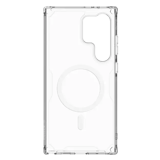 Nillkin Nature Pro armored case with a magnetic ring for Samsung Galaxy S24 Ultra - white 25