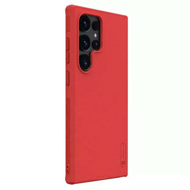 Nillkin Super Frosted Shield Pro armored case for Samsung Galaxy S24 Ultra - red 8