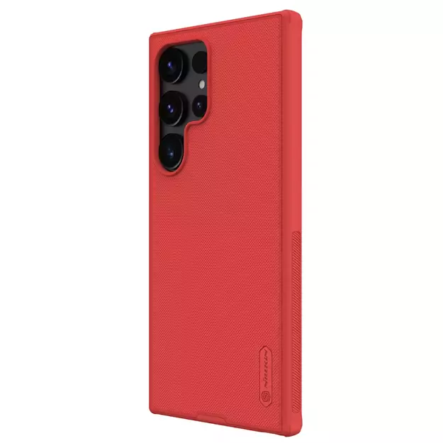 Nillkin Super Frosted Shield Pro armored case for Samsung Galaxy S24 Ultra - red 1