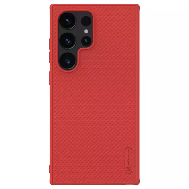 Nillkin Super Frosted Shield Pro armored case for Samsung Galaxy S24 Ultra - red 7