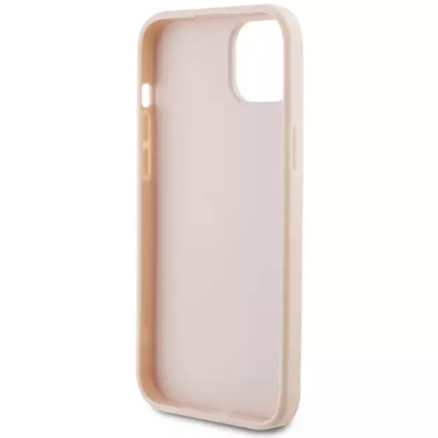 Karl Lagerfeld Quilted K Pattern case for iPhone 15 Plus / 14 Plus - pink 6
