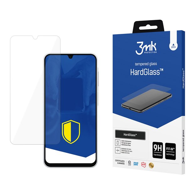 Tempered glass 3mk HardGlass™ for Samsung Galaxy A26 5G