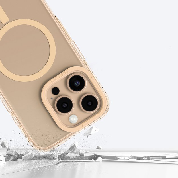 AmazingThing Titan Pro Mag Case with Magnetic Ring for iPhone 16 Pro Max - Rose Gold 8