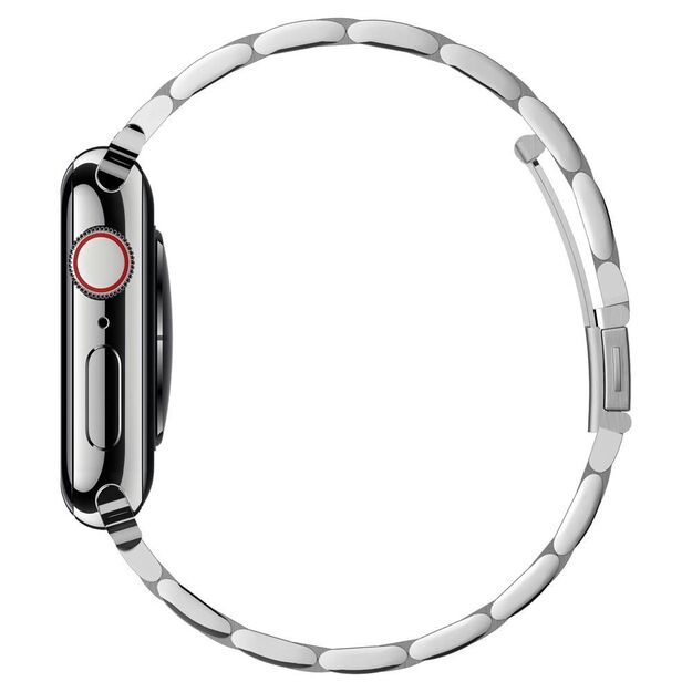 Spigen Modern Fit Band for Apple Watch 4/5/6/7/8/SE (38/40/41 mm) - Silver 29