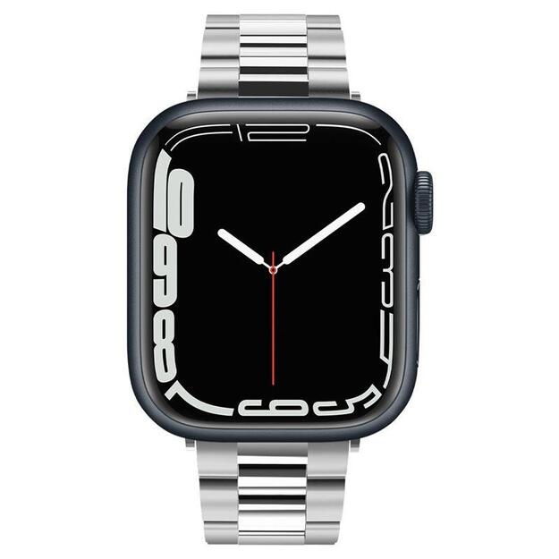 Spigen Modern Fit Band for Apple Watch 4/5/6/7/8/SE (38/40/41 mm) - Silver 26