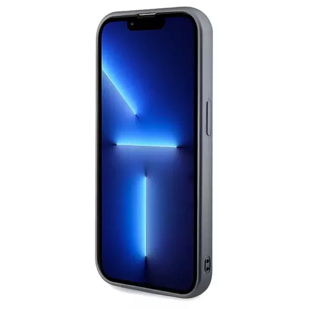 Guess Sequin Script Metal case for iPhone 14 Pro Max - silver 4