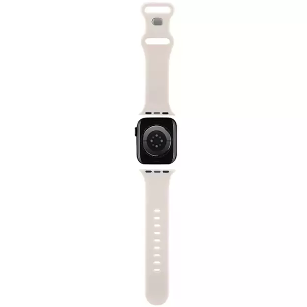 Hello Kitty Silicone Tags Graffiti strap for Apple Watch 38/40/41mm - beige 1