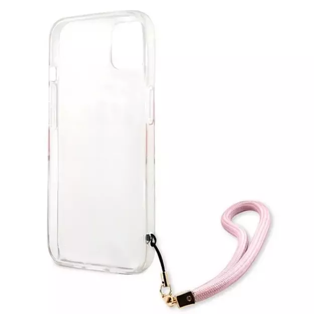 Guess GUHCP13MKCABPI iPhone 13 6.1&quot  pink/pink hardcase Camo Strap Collection 7