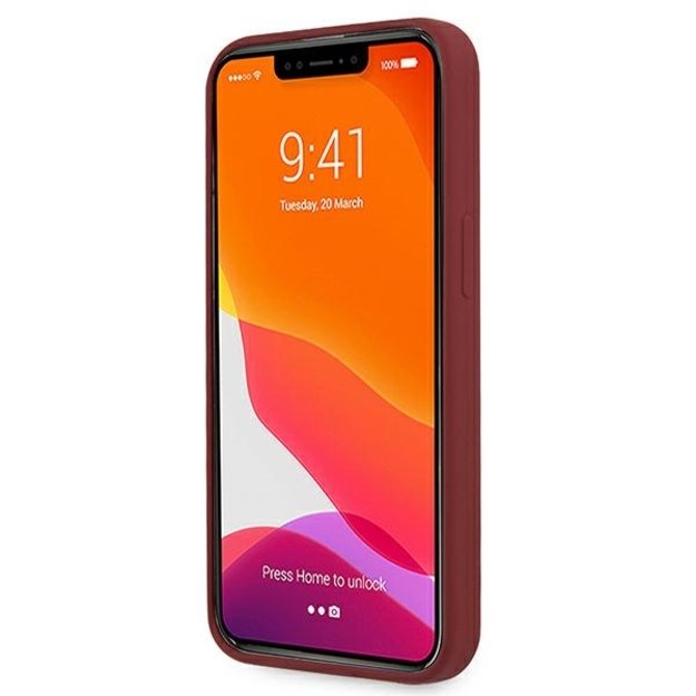 Mercedes MEHCP13XSILRE iPhone 13 Pro Max 6,7  czerwony/red hardcase Silicone Line 11