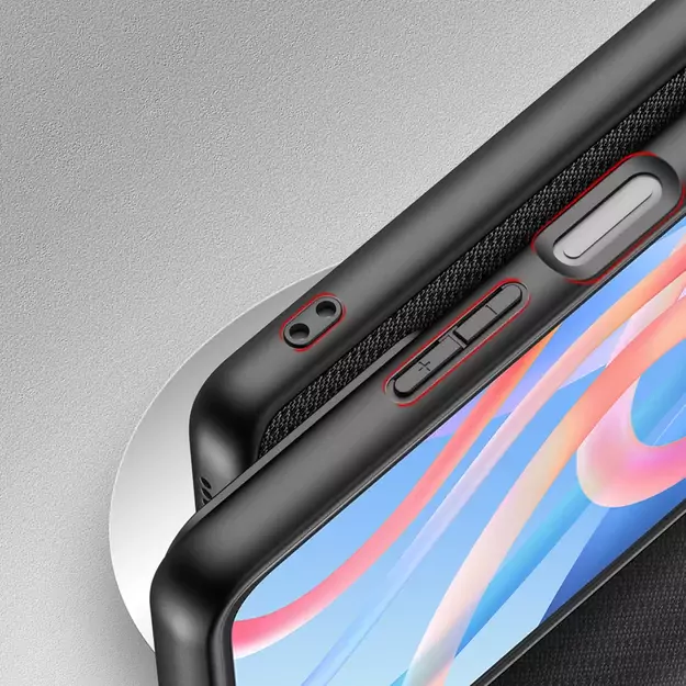 Dux Ducis Fino case cover covered with nylon material Poco M4 Pro 5G black 7