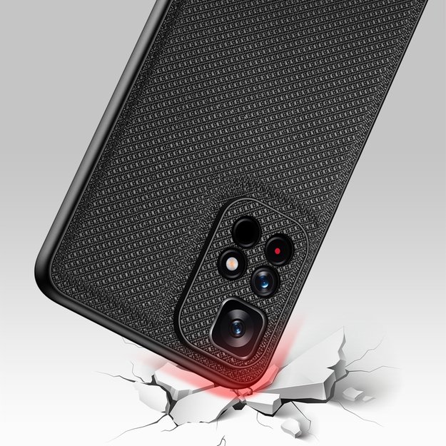 Dux Ducis Fino case cover covered with nylon material Poco M4 Pro 5G black 14