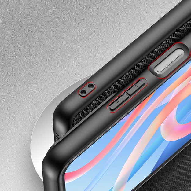 Dux Ducis Fino case cover covered with nylon material Poco M4 Pro 5G black 15