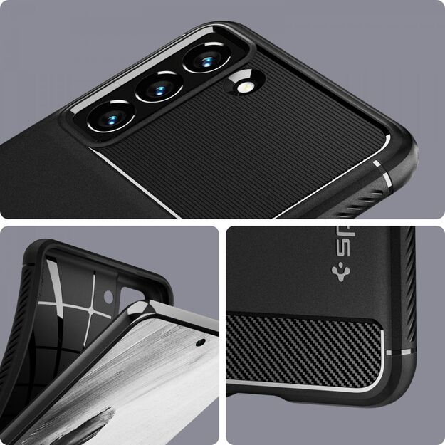 Spigen Rugged Armor Case for Samsung Galaxy S21 FE - Matte Black 7