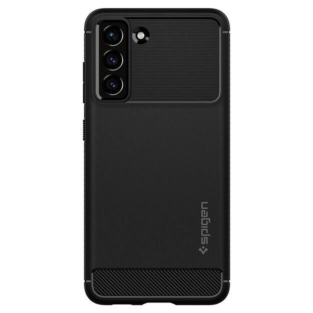 Spigen Rugged Armor Case for Samsung Galaxy S21 FE - Matte Black 1