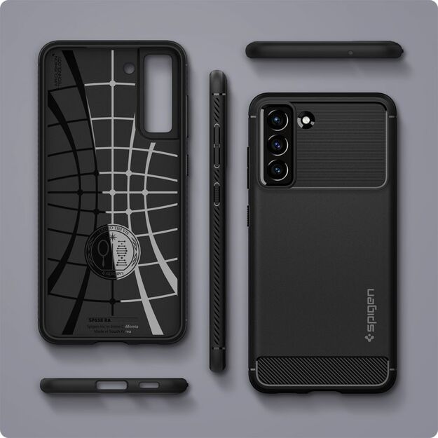 Spigen Rugged Armor Case for Samsung Galaxy S21 FE - Matte Black 8