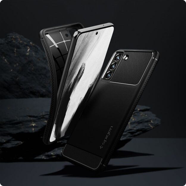 Spigen Rugged Armor Case for Samsung Galaxy S21 FE - Matte Black 6