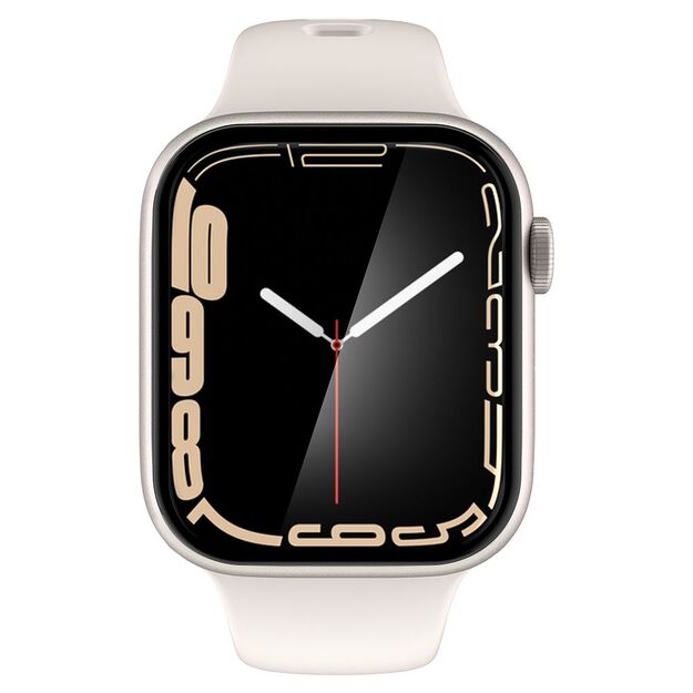 Spigen ProFlex EZ Fit Hybrid Glass for Apple Watch 7 / 8 (45 mm) - 2 pcs. 17
