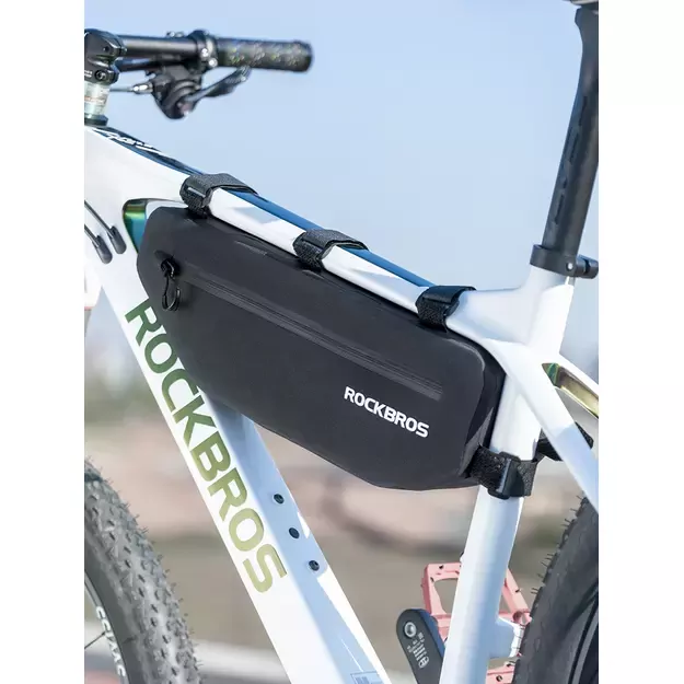 Rockbros AS-043 bicycle bag with Velcro 3l - black 31