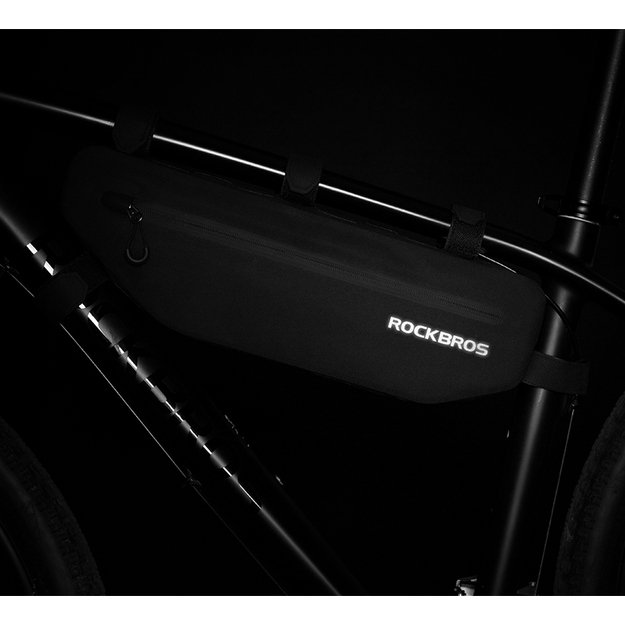 Rockbros AS-043 bicycle bag with Velcro 3l - black 41