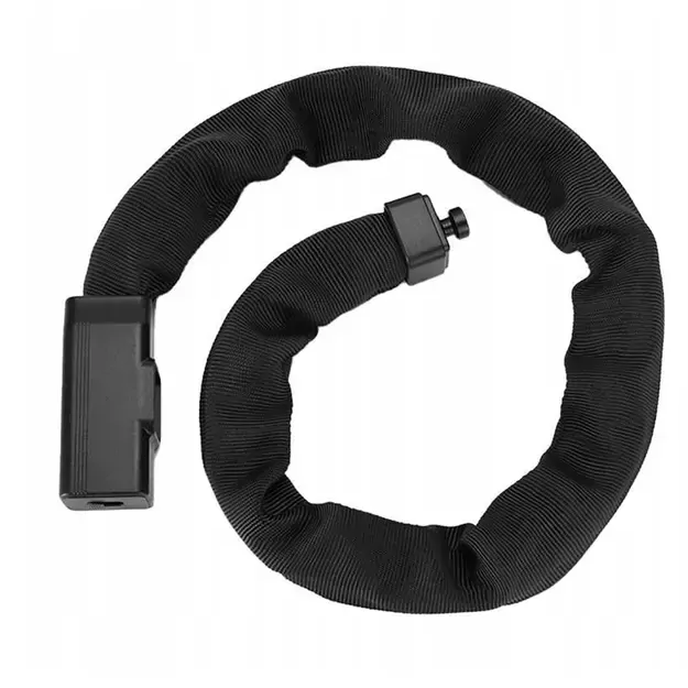 Rockbros 32430708001 bicycle lock with key 0.97 m - black 1