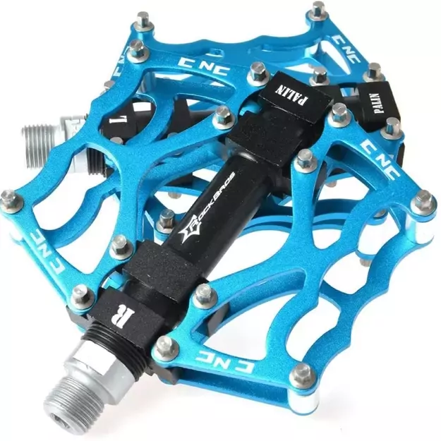 Rockbros JT201012LBL bicycle pedal set - blue 3