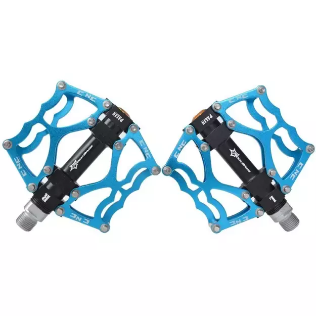 Rockbros JT201012LBL bicycle pedal set - blue 2