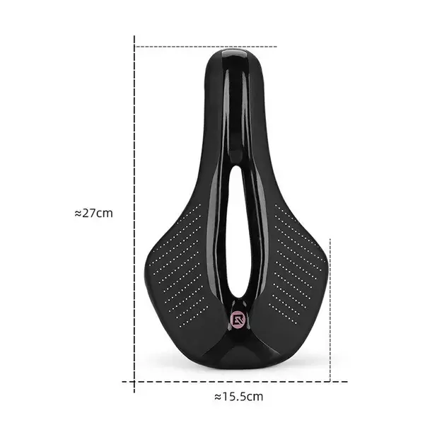Rockbros 38210005001 foam MTB bicycle saddle - black 7