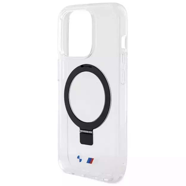 BMW Ring Stand M Collection MagSafe case for iPhone 15 Pro Max - transparent 5