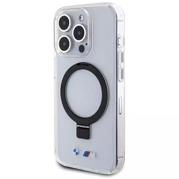 BMW Ring Stand M Collection MagSafe case for iPhone 15 Pro Max - transparent 1