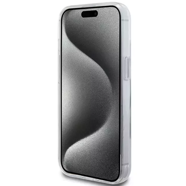 Karl Lagerfeld Ring Stand Karl&amp Choupette MagSafe case for iPhone 14 / 15 / 13 - white 11
