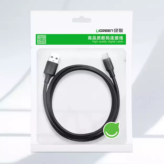 Ugreen US184 20882 USB-A 3.0 / USB-C 3A cable 1m - black 15