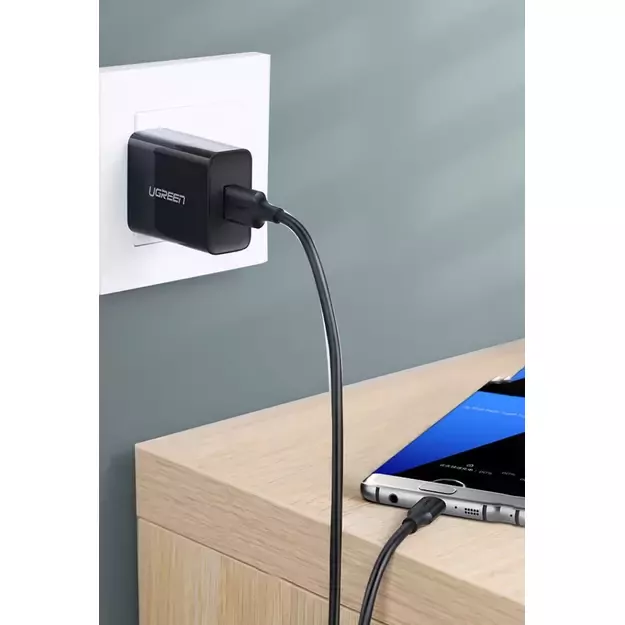 Ugreen US184 20882 USB-A 3.0 / USB-C 3A cable 1m - black 2