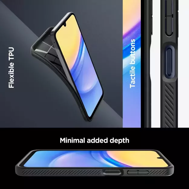 Spigen Liquid Air Case for Samsung Galaxy A15 4G / 5G - Matte Black 16