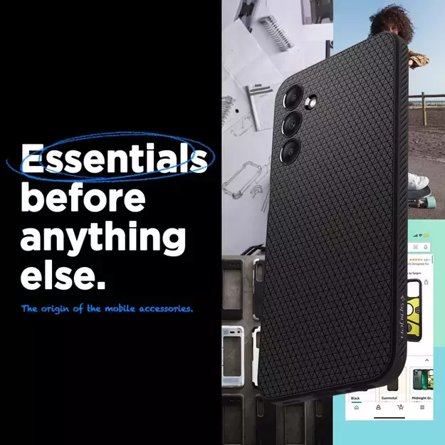 Spigen Liquid Air Case for Samsung Galaxy A15 4G / 5G - Matte Black 11