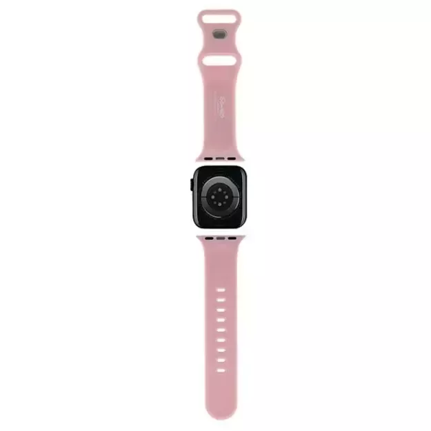 Hello Kitty Silicone Kitty Head Strap for Apple Watch 42/44/45/49mm - Pink 1