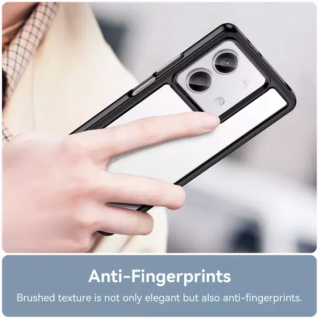 Outer Space Case with gel frame for Xiaomi Redmi Note 13 Pro+ - black 11