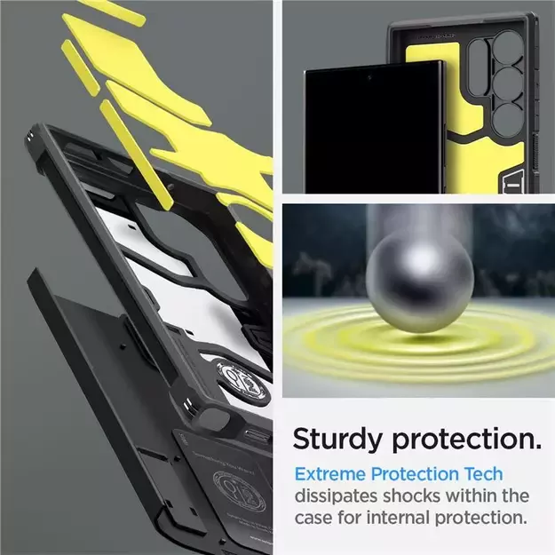 Spigen Tough Armor Case for Samsung Galaxy S24 Ultra - Black 29
