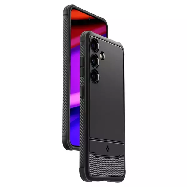 Spigen Rugged Armor Case for Samsung Galaxy S24 - Matte Black 24