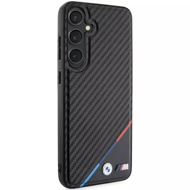 BMW BMHMS24S23PUDTK S24 S921 black/black hardcase Carbon Tricolor Line MagSafe 10