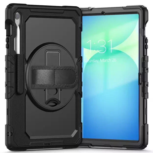 Tech-Protect Solid Case for Samsung Galaxy Tab S10 FE+ - Black