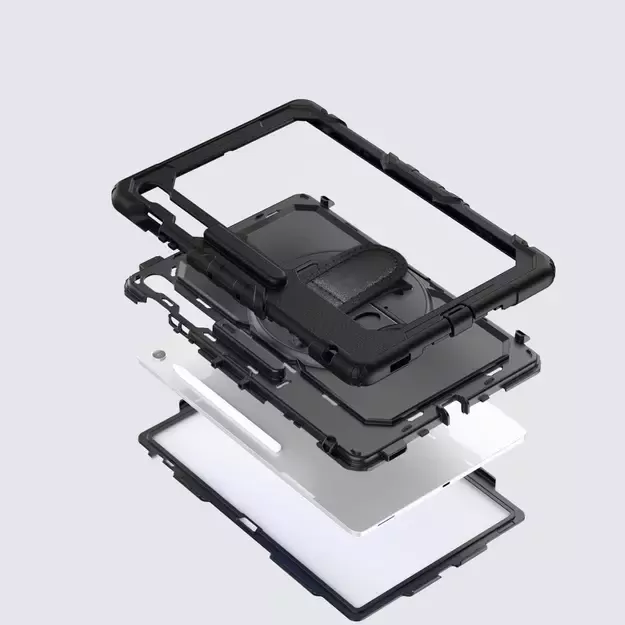 Tech-Protect Solid Case for Samsung Galaxy Tab S10 FE+ - Black 3