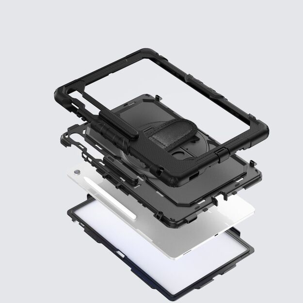 Tech-Protect Solid Case for Samsung Galaxy Tab S10 FE+ - Black 4