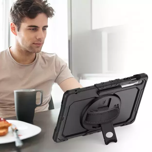 Tech-Protect Solid Case for Samsung Galaxy Tab S10 FE+ - Black 5