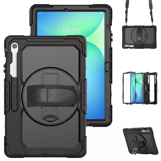 Tech-Protect Solid Case for Samsung Galaxy Tab S10 FE+ - Black 2