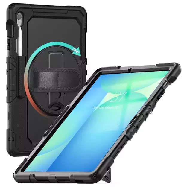 Tech-Protect Solid Case for Samsung Galaxy Tab S10 FE+ - Black 1