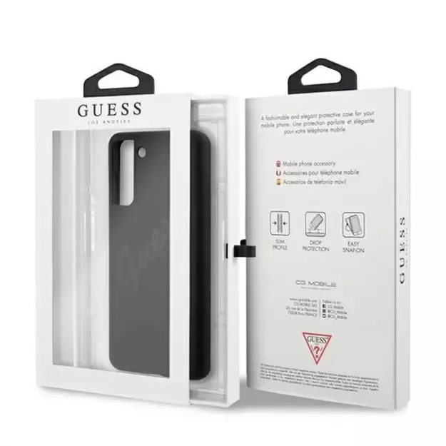 Guess GUHCS21MLSVSBK S21+ G996 black/black hardcase Script Vintage 14