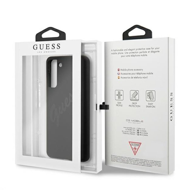 Guess GUHCS21MLSVSBK S21+ G996 black/black hardcase Script Vintage 7