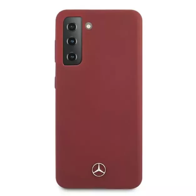 Mercedes MEHCS21SSILRE S21 G991 czerwony/red hardcase Silicone Line 9