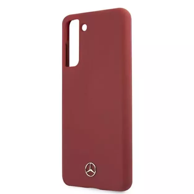 Mercedes MEHCS21SSILRE S21 G991 czerwony/red hardcase Silicone Line 12