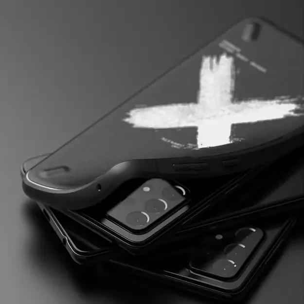 Ringke Onyx Design Durable TPU Case Cover for Samsung Galaxy A72 4G black (Paint) (OXSG0047) 6